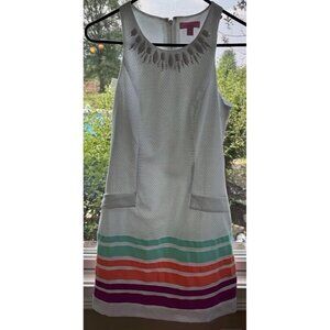 NWT Lily Pulitzer Short‎ sleeveless PEARL DRESS, Size 0, White $228